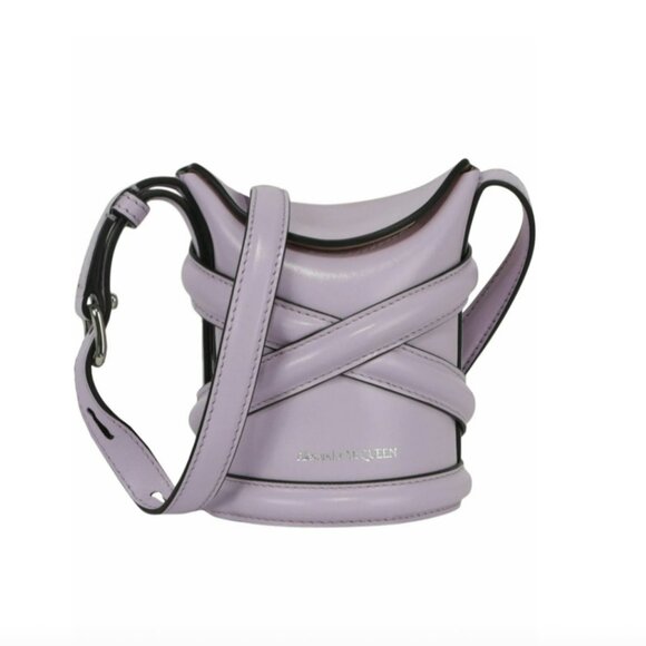 ALEXANDER MCQUEEN Handbags - ALEXANDER MCQUEEN Curve Micro Leather Crossbody NWT